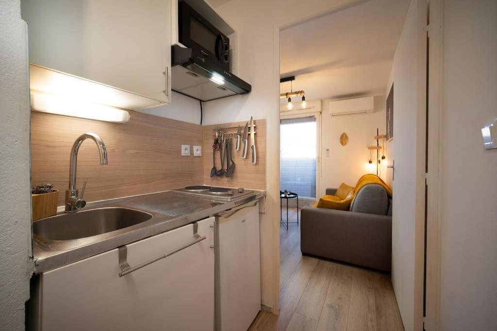 Appartement Climatise Terrasse Parking Gare St Charles Marseille Bagian luar foto